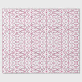 Pink Mandala Geometry Geschenkpapier