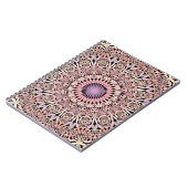 Pink Mandala stylish Notizblock (Linke Seite)