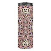 Pink Mandala stylish Thermosbecher (Rückseite)