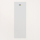 Pink Mandala Yoga Mat Yogamatte (Rückseite)