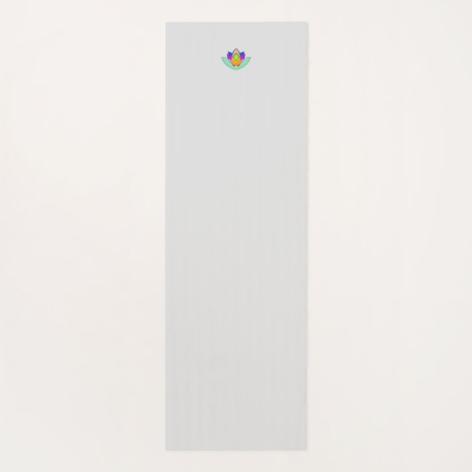 Pink Mandala Yoga Mat Yogamatte (Rückseite)