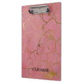 Pink Marble Anpassen der Zwischenablage Klemmbrett (Links)