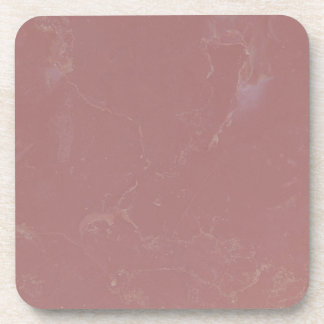 Pink marble getränkeuntersetzer