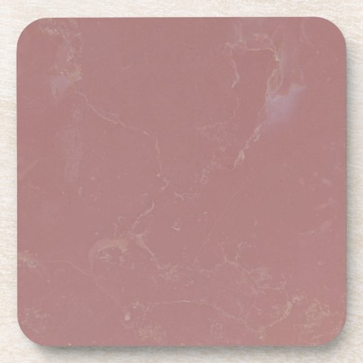 Pink marble getränkeuntersetzer (Vorderseite)