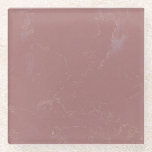 Pink marble glasuntersetzer (Vorderseite)