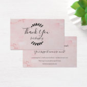 Pink Marble Vielen Dank für die Rabattkarte (Schreibtisch)