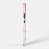 Pink Marble with Gold Veins – Elegant Design Samsung Galaxy Hülle (Rechte Seite)