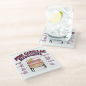 PINK MARGARITA Teatro Sociale Bellinzona Glasuntersetzer (Schrägansicht)