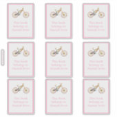 Pink Mariah Mountain Bike Buchzeichen Aufkleber (Vorderseite)