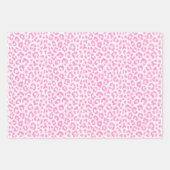 Pink Marine Leopard Druck Geschenkpapier Set (Vorderseite 2)
