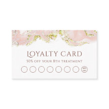 Pink-Marmordesignkarte