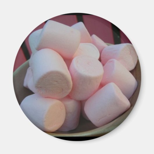 Pink Marshmallow Magnet (Vorne)
