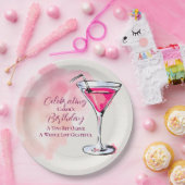 Pink Martini A Tini Bit Older Birthday Party Pappteller (Party)