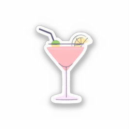 Pink Martini Aufkleber