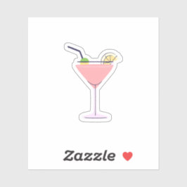 Pink Martini Aufkleber