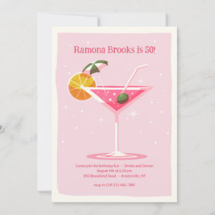 Pink Martini Einladung
