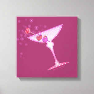 PINK MARTINI Galerie Wrapped Canvas Leinwanddruck