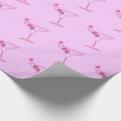 Pink Martini Geschenkpapier (Ecke)