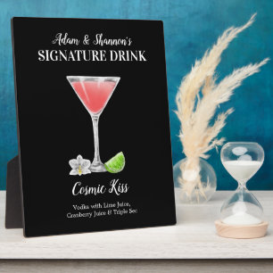 Pink Martini • PERSONALISIERE diesen Signature Dri Fotoplatte