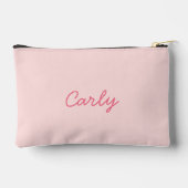 Pink Martini Personalisierter Junggeselinnen-Absch Zubehörtasche (Rückseite)