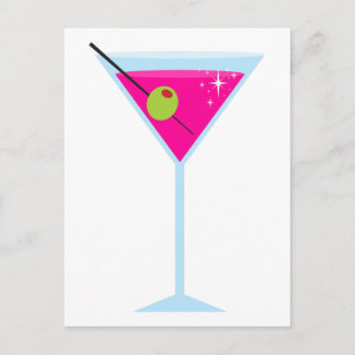 Pink Martini Postkarte