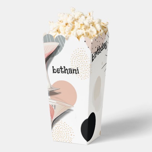 Pink Martini Retro Vibe Geschenkschachtel (Geplatzt)