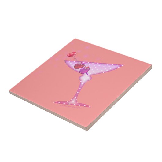 PINK MARTINI Untersetzer Tile (Seite)