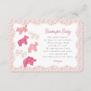 Pink Mattierte Tierkochbücher für Babybetten Begleitkarte