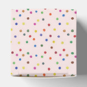 Pink Mattierte Tierkochen Kinderdusche Geschenkschachtel (Oben)