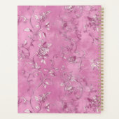 Pink Mauve Chinoiserie Rose Planer (Rückseite)