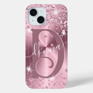 Pink Mauve Diamonds - Personalisiert Case-Mate iPhone Hülle