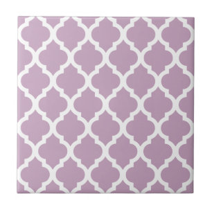 Pink Mauve Mist marokkanischer Tile Trellis Fliese