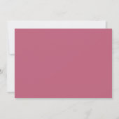 Pink Meadow | Einladung zur Blumengeburt (Rückseite)