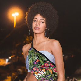 Pink Meadow Floral Crossbody Bag