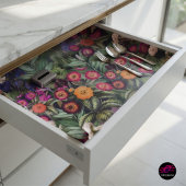 Pink Meadow Floral Geschenkpapier