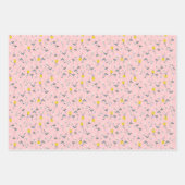 Pink Meadow Geschenkpapier Set (Vorderseite 3)