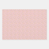 Pink Meadow Geschenkpapier Set (Vorderseite)