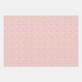 Pink Meadow Geschenkpapier Set