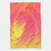 Pink Meadow Geschirrtuch (Vertikal)