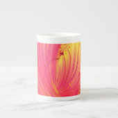 Pink Meadow Porzellantasse (Vorderseite)