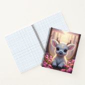 Pink Meadow Serenity-Notebook Notizblock (Innenseite)