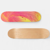 Pink Meadow Skateboard (Horizontal)