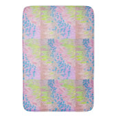 Pink Meadows Bath Mat Badematte (Vorderseite Vertikal)