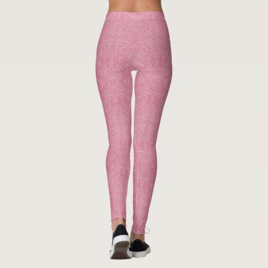 Pink Medallion Leggings (Rückseite)