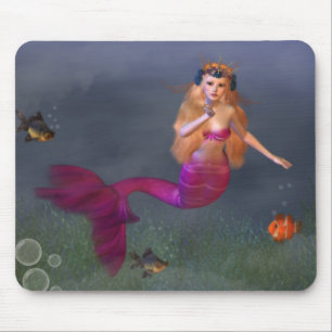 Pink-Meerjungfrau Mousepad
