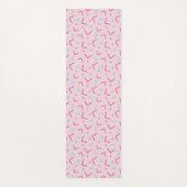 Pink Memphis Pattern Yoga Mat Yogamatte (Vorderseite)