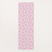 Pink Memphis Pattern Yoga Mat Yogamatte (Rückseite)