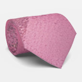 Pink Men's Glitzer Sequin Neck Tie Krawatte (Gerollt)