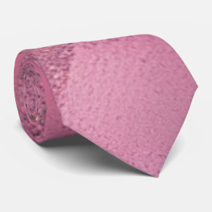 Pink Men's Glitzer Sequin Neck Tie Krawatte