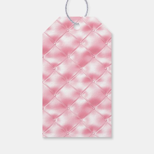 Pink Meow Kitty Cat Geschenkanhänger (Rückseite)